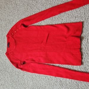 Red long sleeve shirt